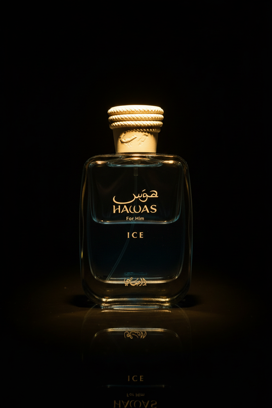 Rasasi Hawas Ice 100ml original - perfume árabe fresco unisex